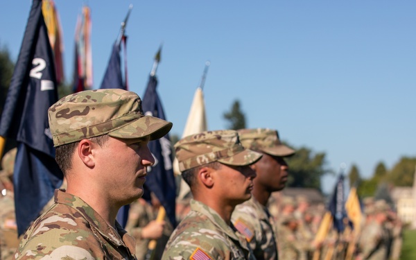 7th ID Change of Command Ceremony