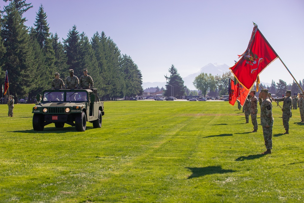 Historic 7th ID Change of Command Ceremony