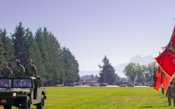 Historic 7th ID Change of Command Ceremony