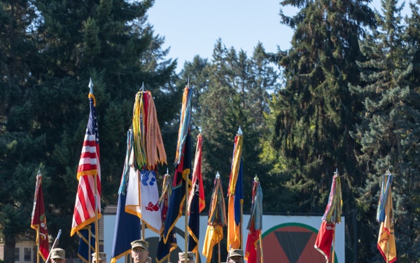 7th ID Change of Command Ceremony