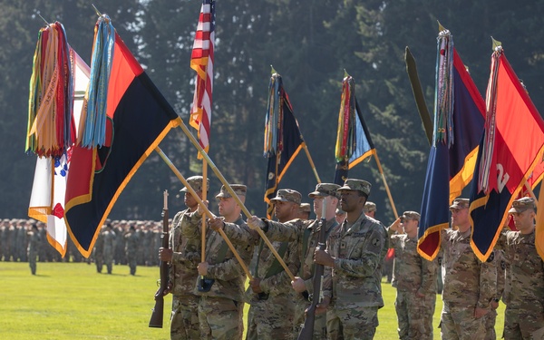 7th ID Change of Command Ceremony