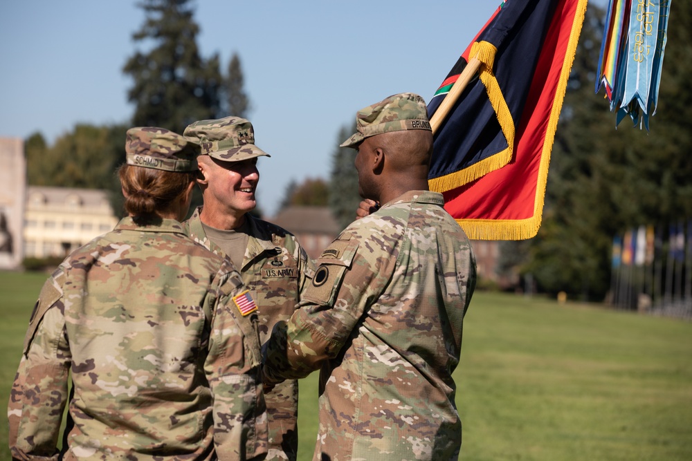 7th ID Change of Command Ceremony