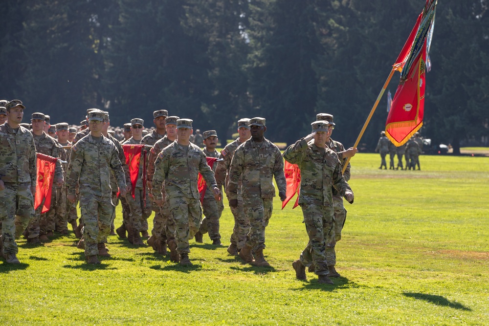 7th ID Change of Command Ceremony