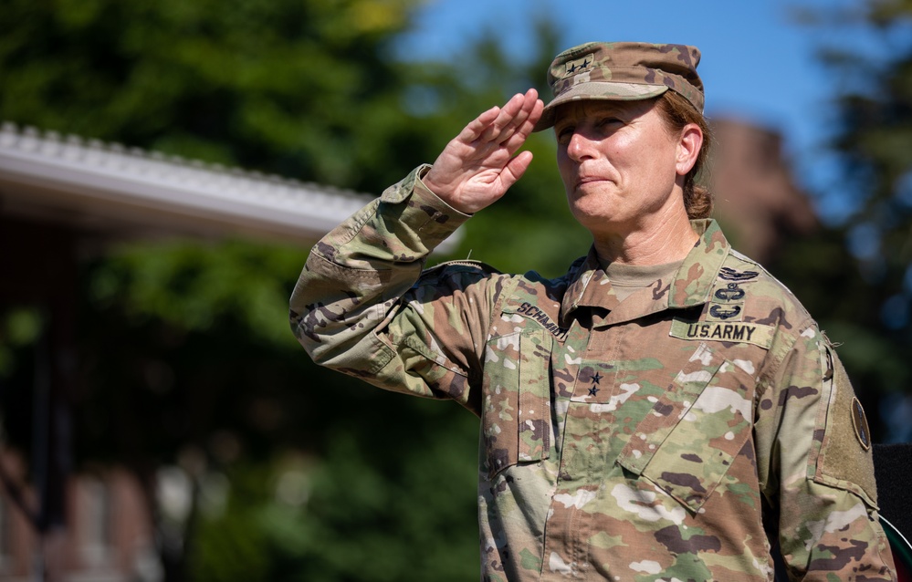 Historic 7th ID Change of Command Ceremony