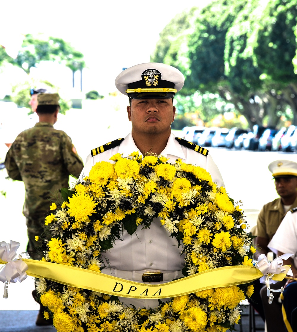 DPAA Hosts National POW/MIA Recognition Day Ceremony in Hawaii