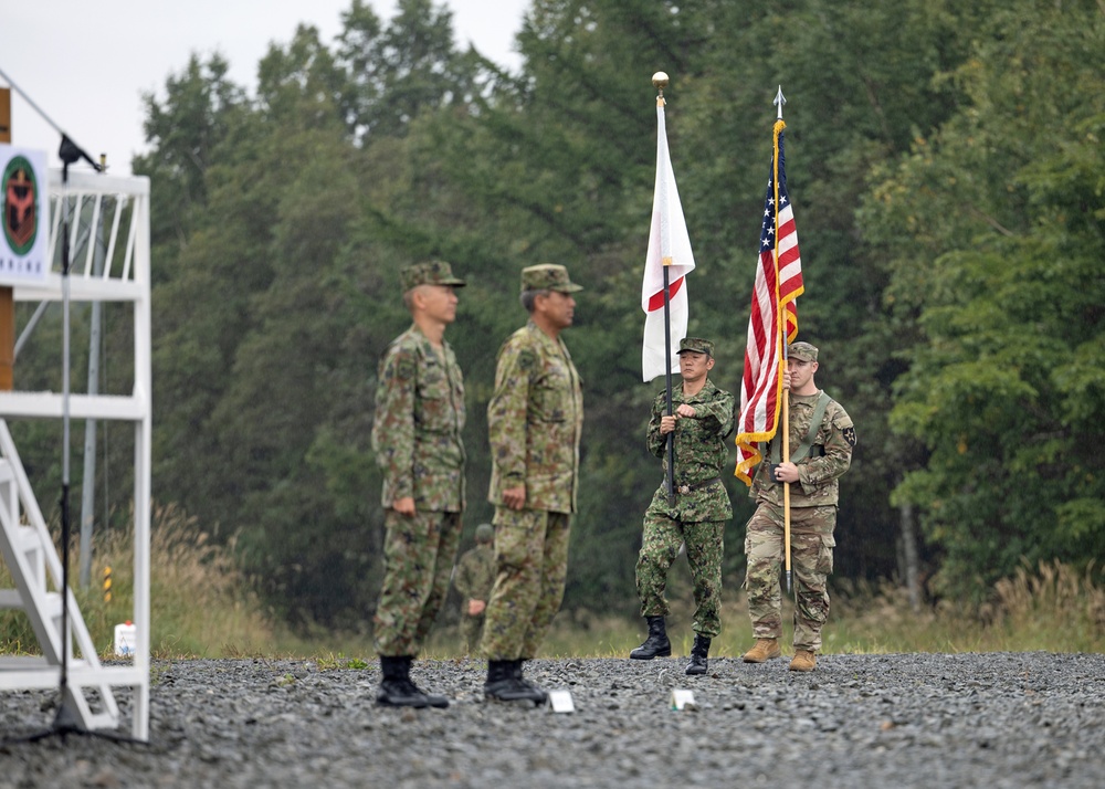 Kamifurano Training Area Orient Shield 23 Opening Ceremony