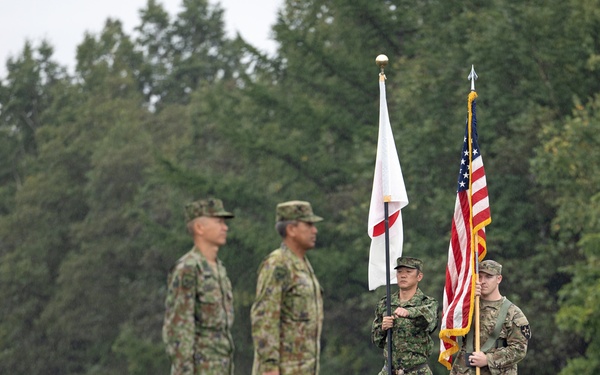 Kamifurano Training Area Orient Shield 23 Opening Ceremony