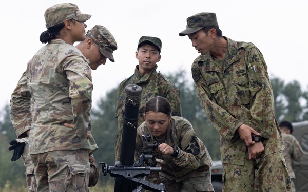 Kamifurano Training Area Orient Shield 23 Opening Ceremony