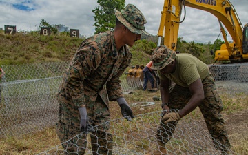 Koa Moana Marines Renovate PNGDF Firing Range