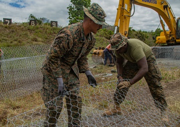 Koa Moana Marines Renovate PNGDF Firing Range