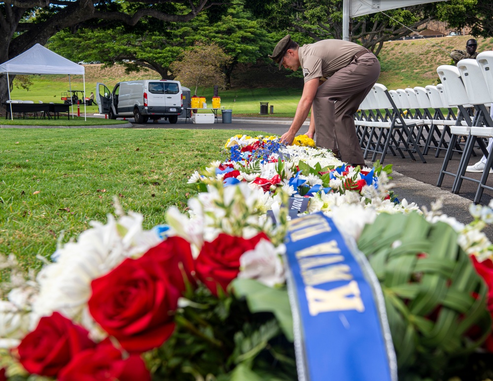 DPAA Hosts National POW/MIA Recognition Day Ceremony in Hawaii