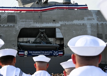 USS Marinette Commissions the Wright Way