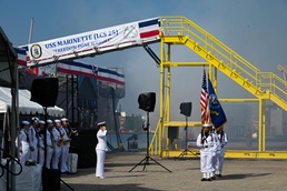 USS Marinette Commissions the Wright Way