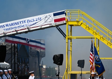 USS Marinette Commissions the Wright Way