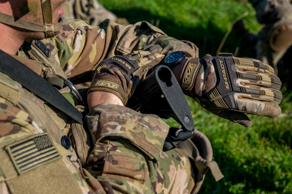 U.S. Army Soldiers conduct air assault mission at Saber Junction 23