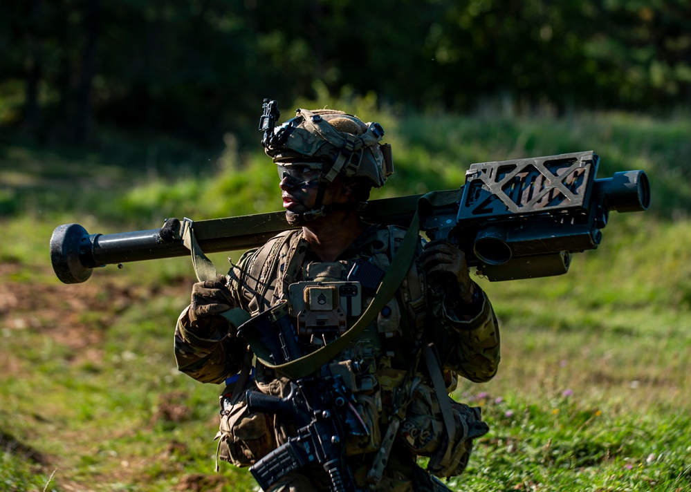 U.S. Army Soldiers conduct air assault mission at Saber Junction 23