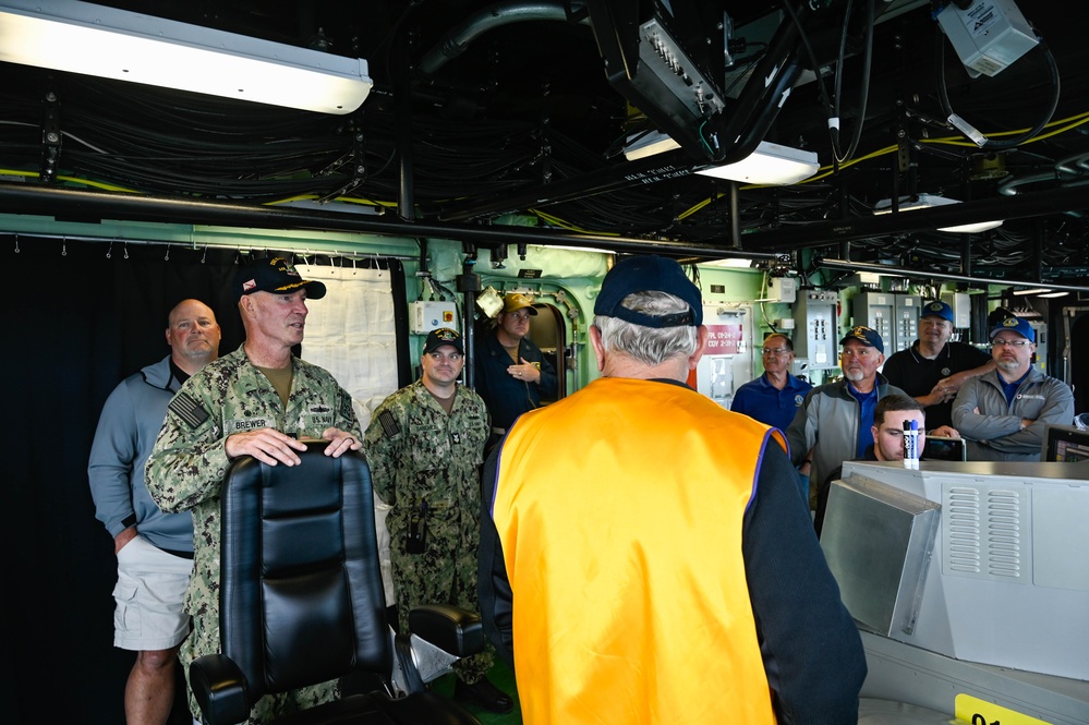 USS Marinette Commissions the Wright Way