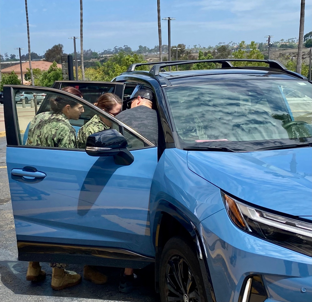 Mom Delivers Baby in Car as Retirement Ceremony Begins at NMCSD
