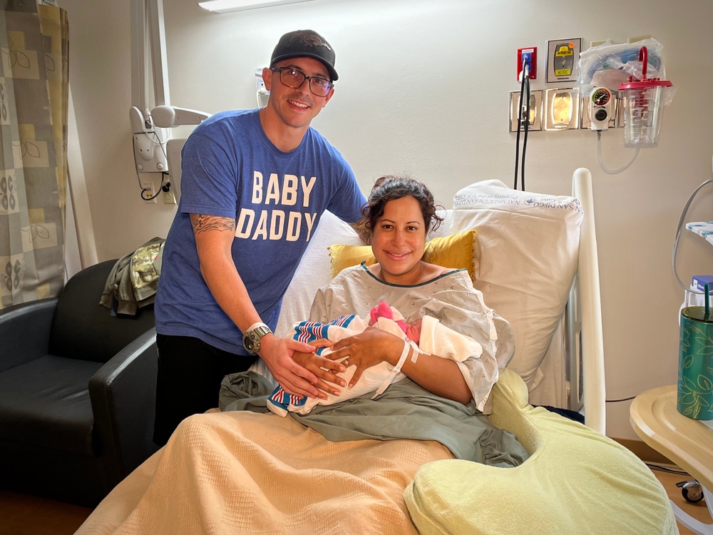 Proud Parents Welcome Unexpected Delivery at NMCSD
