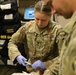 444th Medical Company Ground Ambulance train at Fort Indiantown Gap