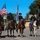 Fort Carson Mounted Color Guard and 4th Infantry Division Band March in Florence Pioneer Days Parade