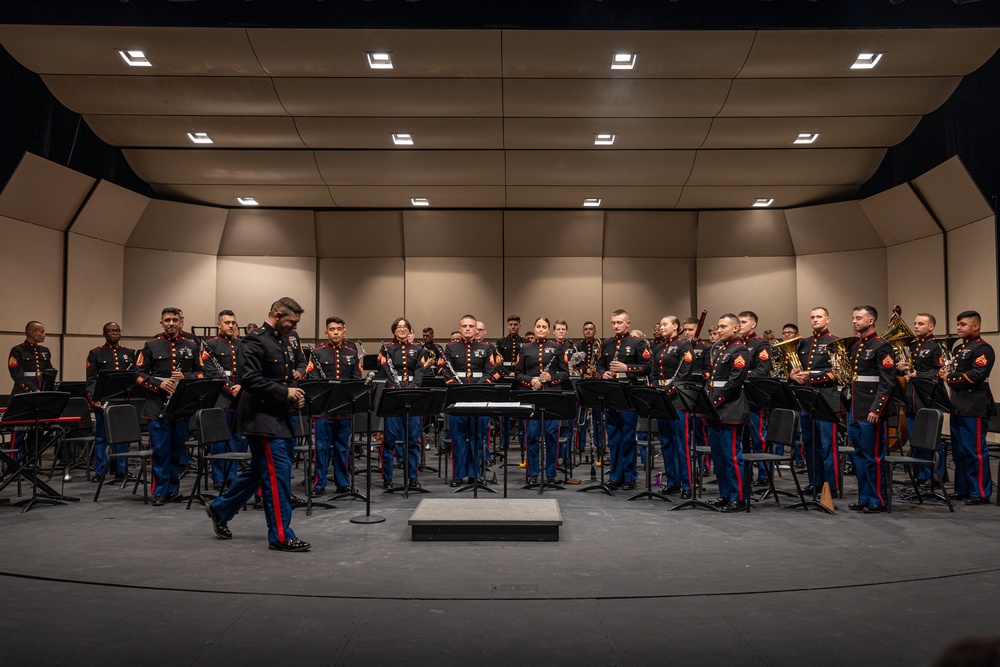 Marine Forces Reserve Band concludes Fall Tour at University of Tennessee at Chattanooga