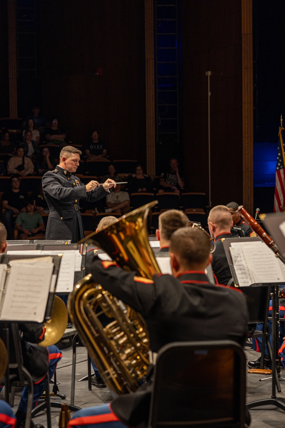 Marine Forces Reserve Band concludes fall tour at University of Tennessee at Chattanooga