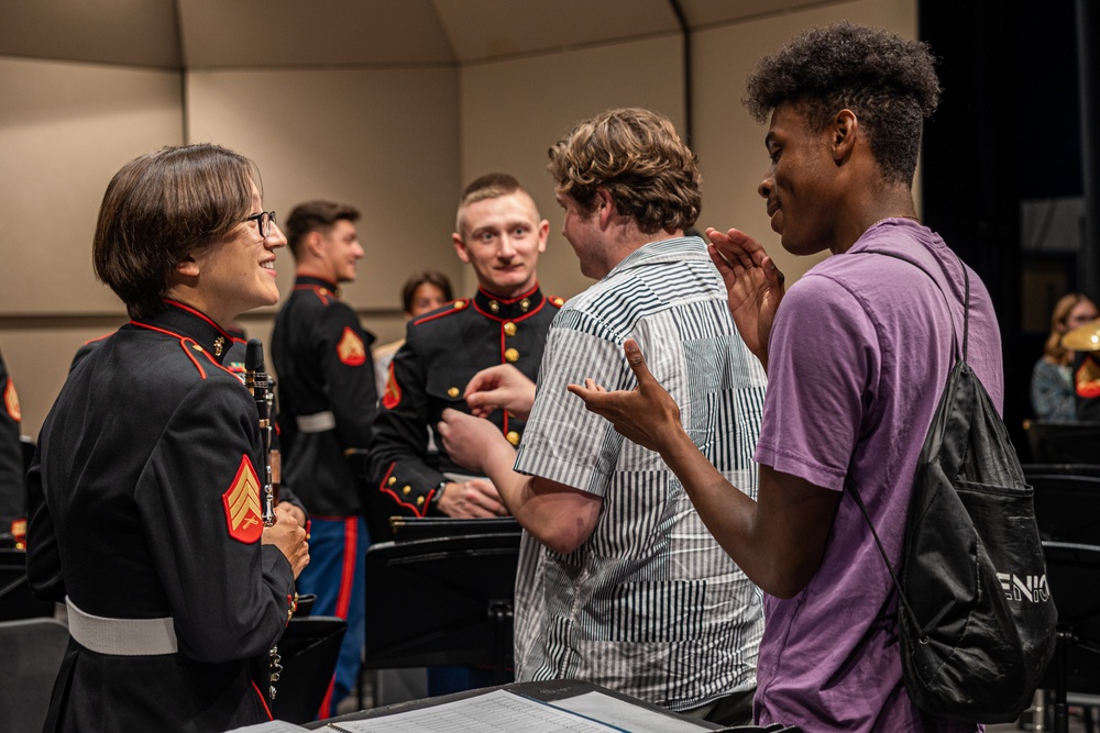 Marine Forces Reserve Band concludes Fall Tour at University of Tennessee at Chattanooga