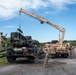 U.S. Army Soldiers conduct Patriot missile reload training at Orient Shield 23