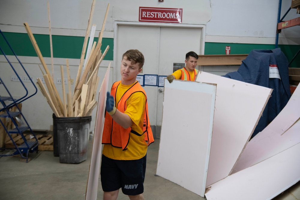 NMCB 4 Works at Habitat for Humanity ReStore during Salt Lake City Navy Week