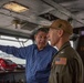 Sen. Joe Manchin tours Abraham Lincoln