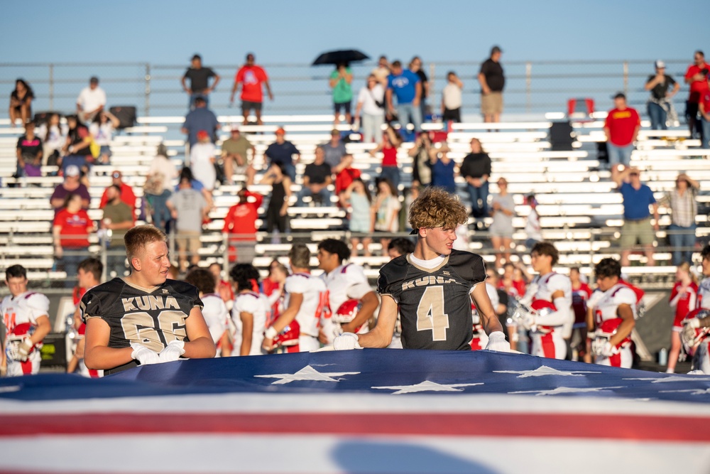 Military Appreciation Night at Kuna High