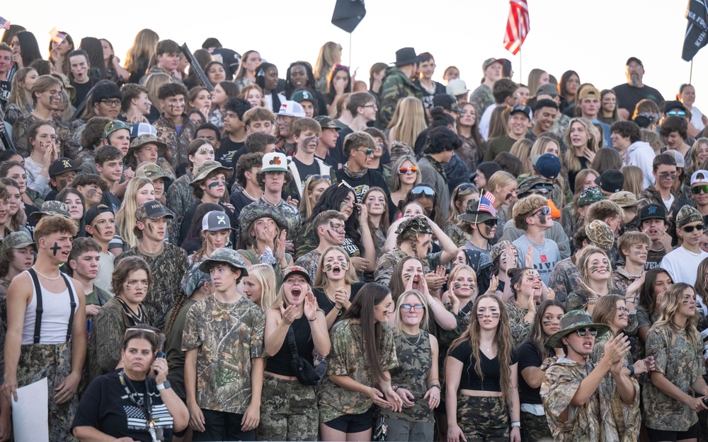 Military Appreciation Night at Kuna High