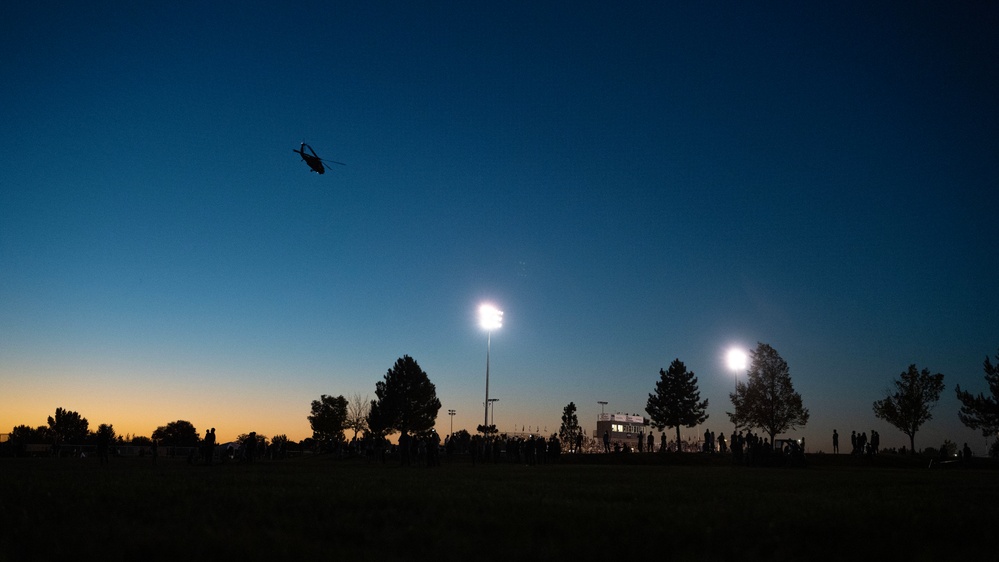 Military Appreciation Night at Kuna High