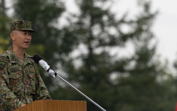 Kamifurano Training Area Orient Shield 23 Opening Ceremony