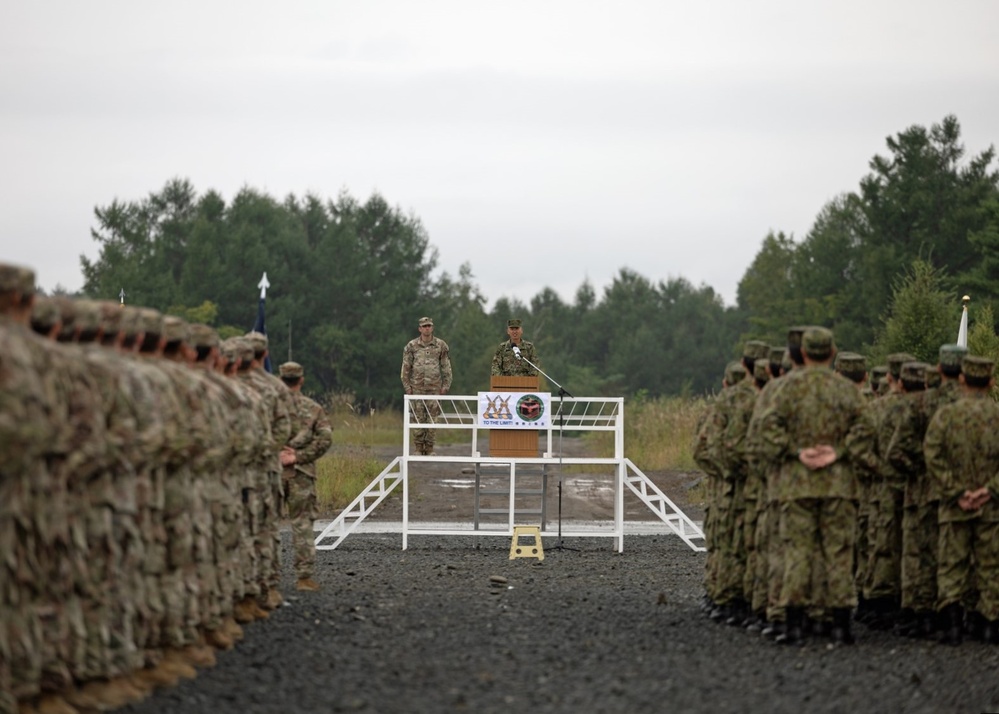 Kamifurano Training Area Orient Shield 23 Opening Ceremony