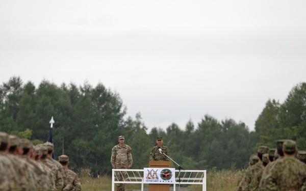 Kamifurano Training Area Orient Shield 23 Opening Ceremony