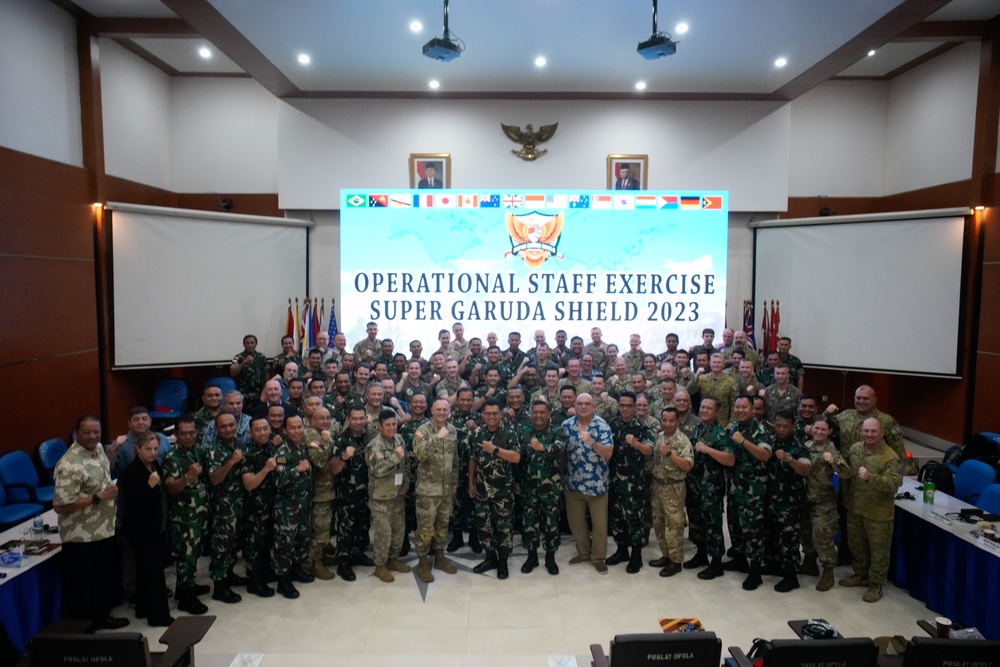 Operational Staff Exercise Super Gaurda Shield 2023 closing events