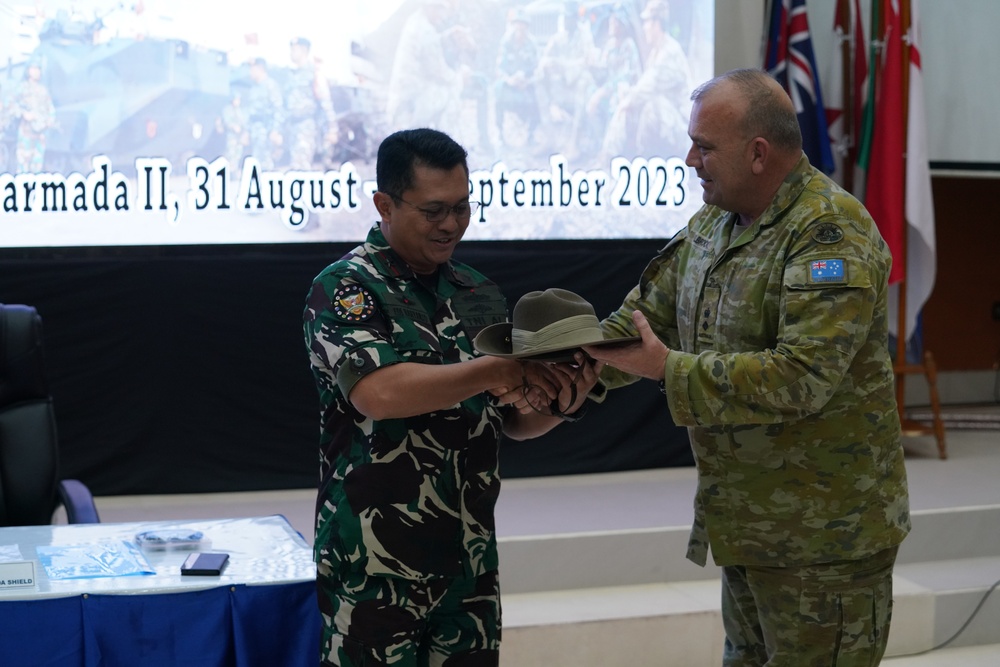 Operational Staff Exercise Super Gaurda Shield 2023 closing events