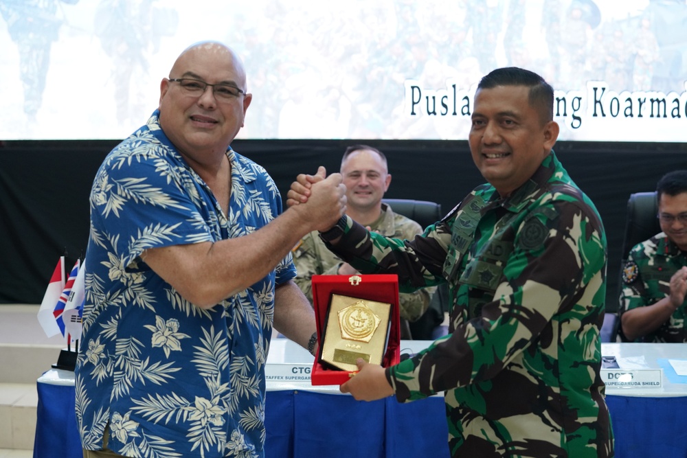 Operational Staff Exercise Super Gaurda Shield 2023 closing events