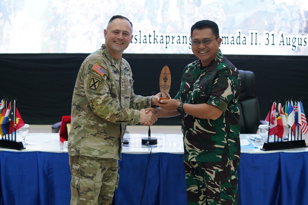 Operational Staff Exercise Super Gaurda Shield 2023 closing events