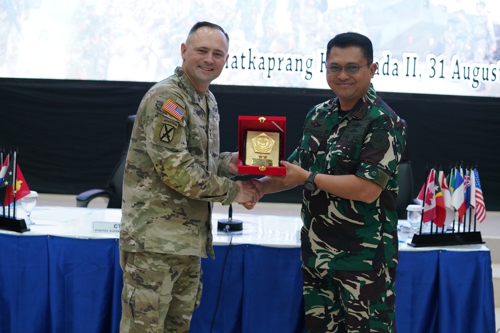 Operational Staff Exercise Super Gaurda Shield 2023 closing events