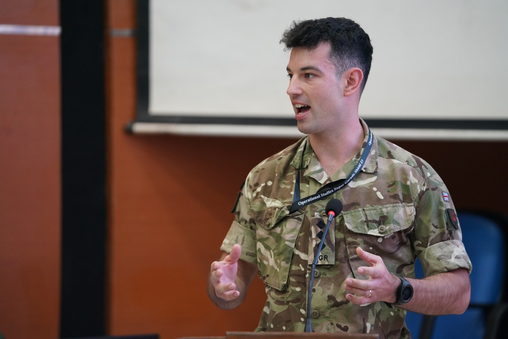 Operational Staff Exercise Super Gaurda Shield 2023 closing events