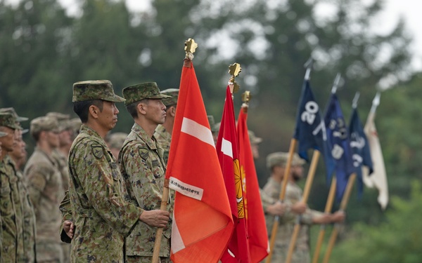 Kamifurano Training Area Orient Shield 23 Opening Ceremony