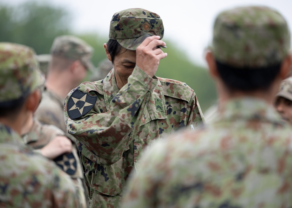 Kamifurano Training Area Orient Shield 23 Opening Ceremony