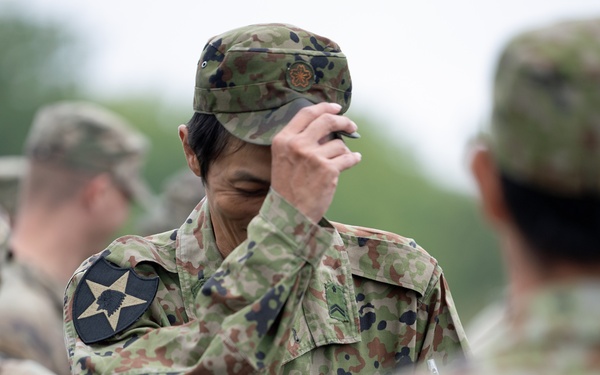 Kamifurano Training Area Orient Shield 23 Opening Ceremony