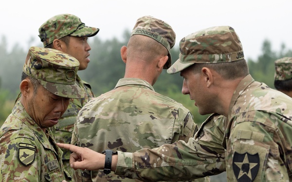 Kamifurano Training Area Orient Shield 23 Opening Ceremony