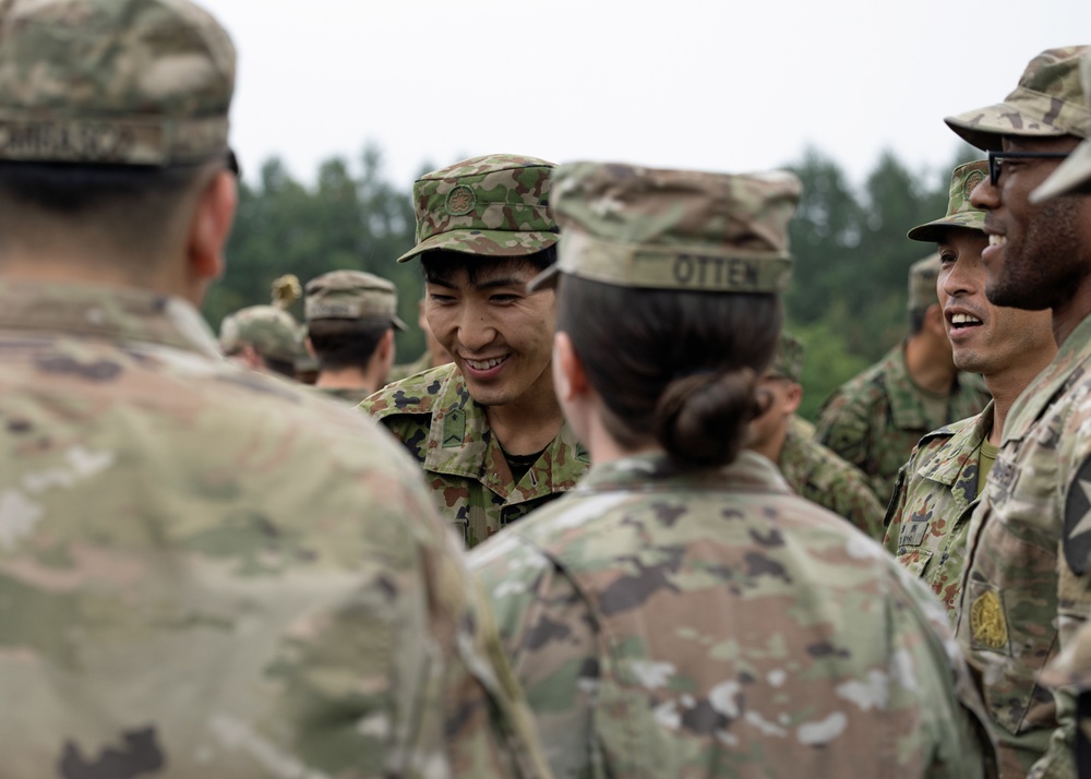 Kamifurano Training Area Orient Shield 23 Opening Ceremony