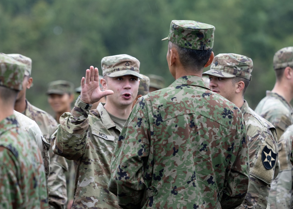 Kamifurano Training Area Orient Shield 23 Opening Ceremony