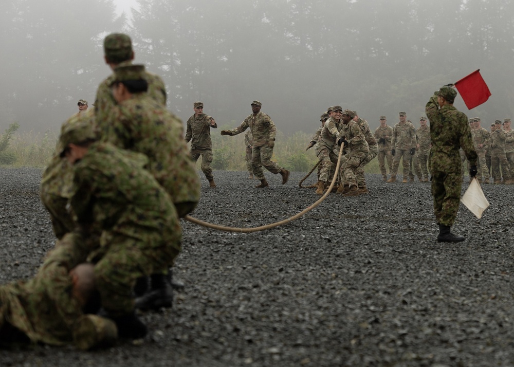 Kamifurano Training Area Orient Shield 23 Opening Ceremony